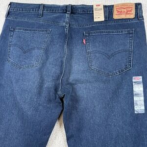 NWT Levi's 559 Men's 42x38 Relaxed Fit Straight Leg Stretch Denim Blue Jeans